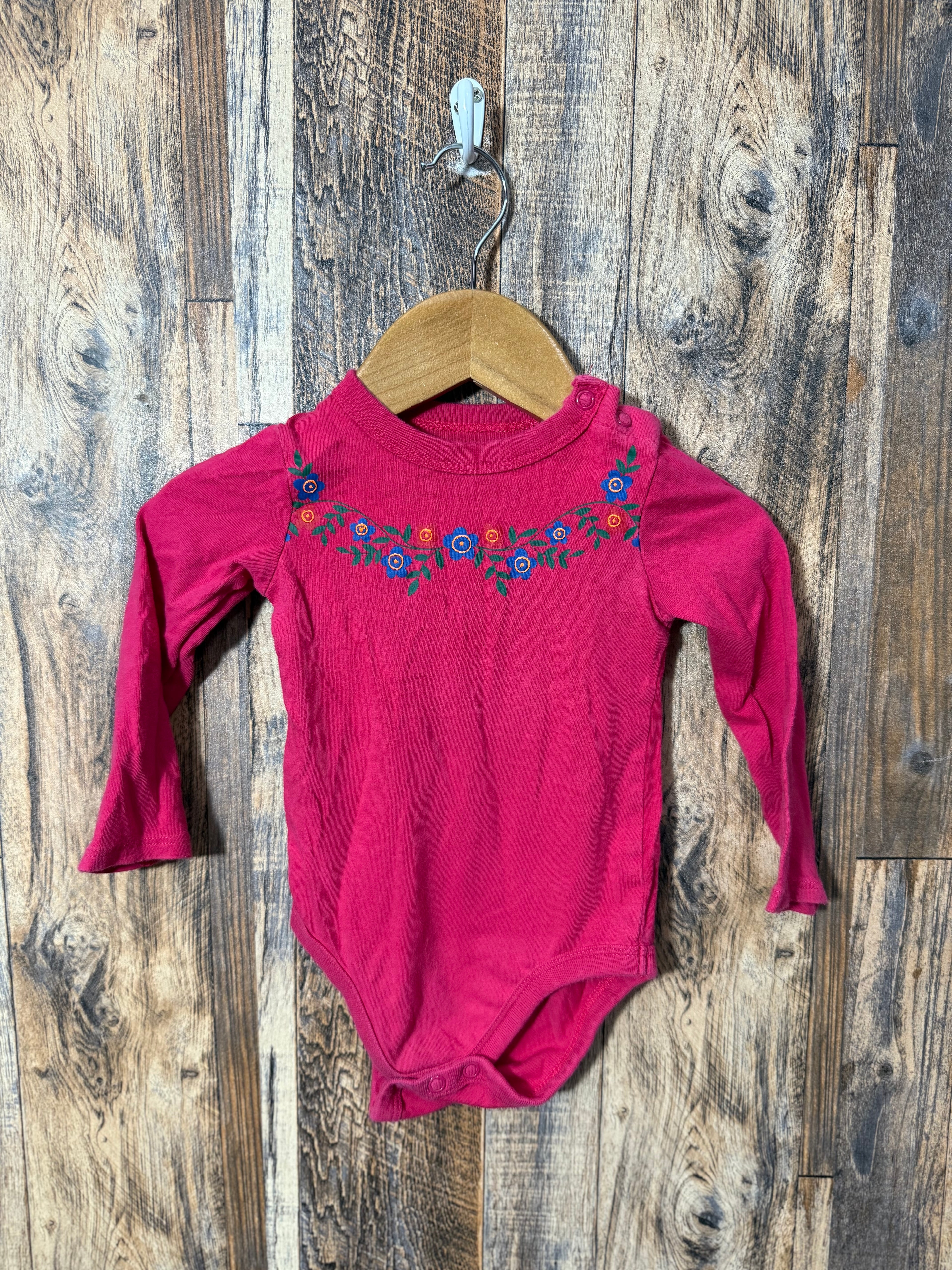 LS shirt, size 6-12m