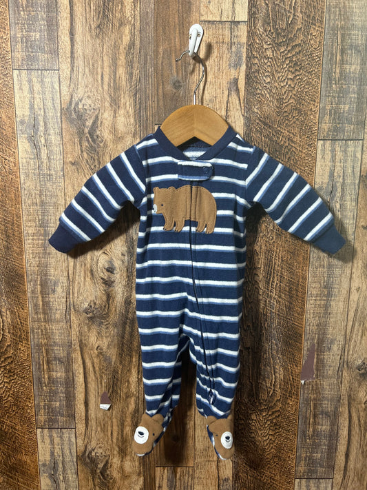 Fleece sleeper, size NB
