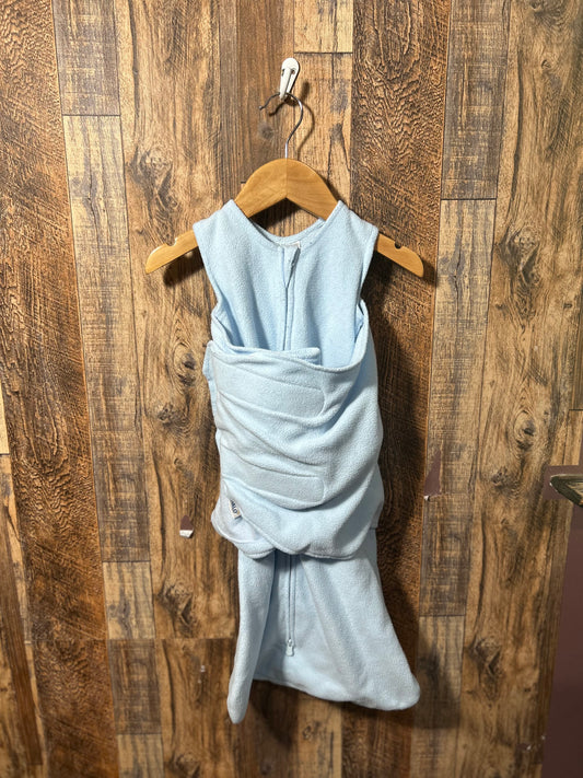 Fleece swaddle sack, size 3-6m