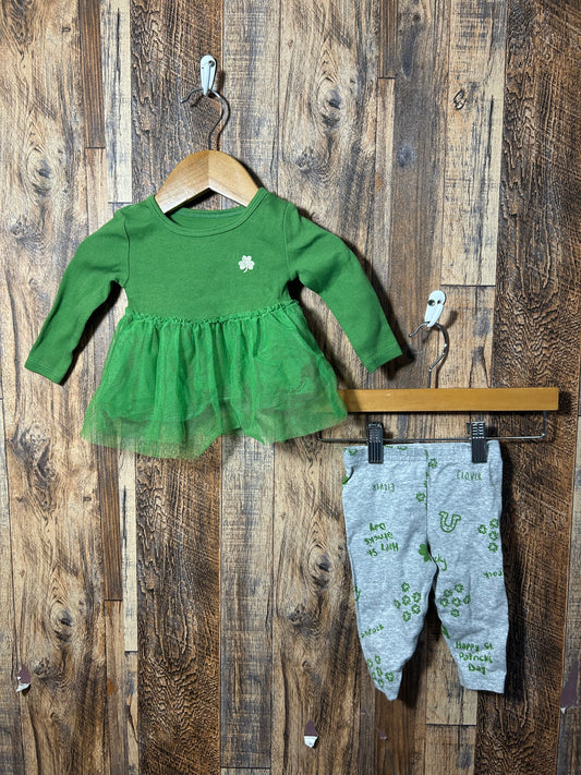 2pc St. Patrick’s day set, size 6m