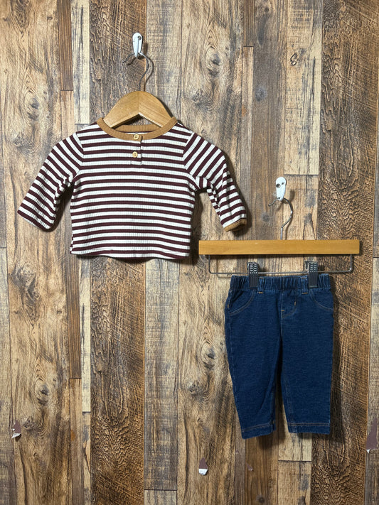 2pc set, size 0-3m