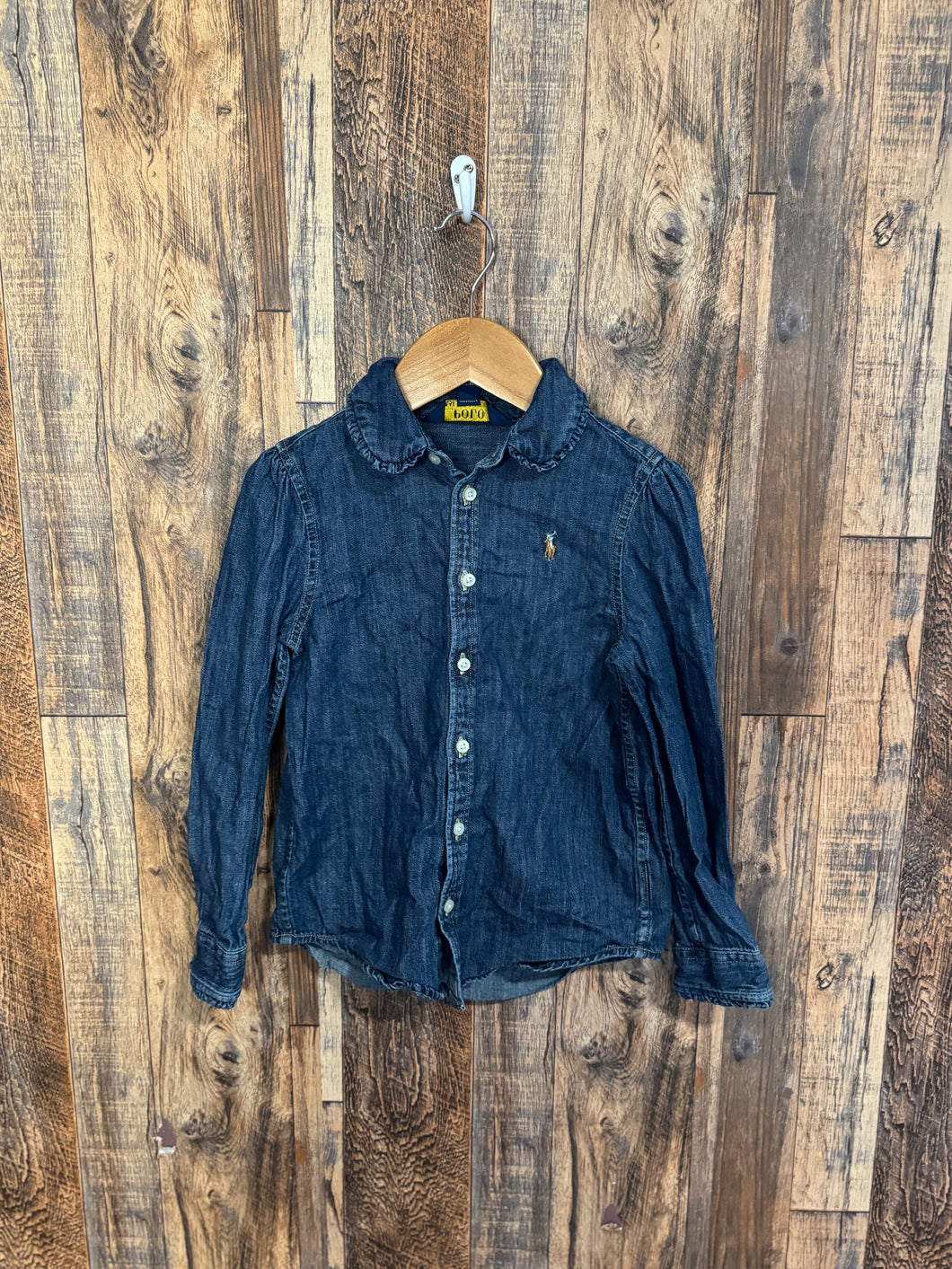 LS button up, size 5