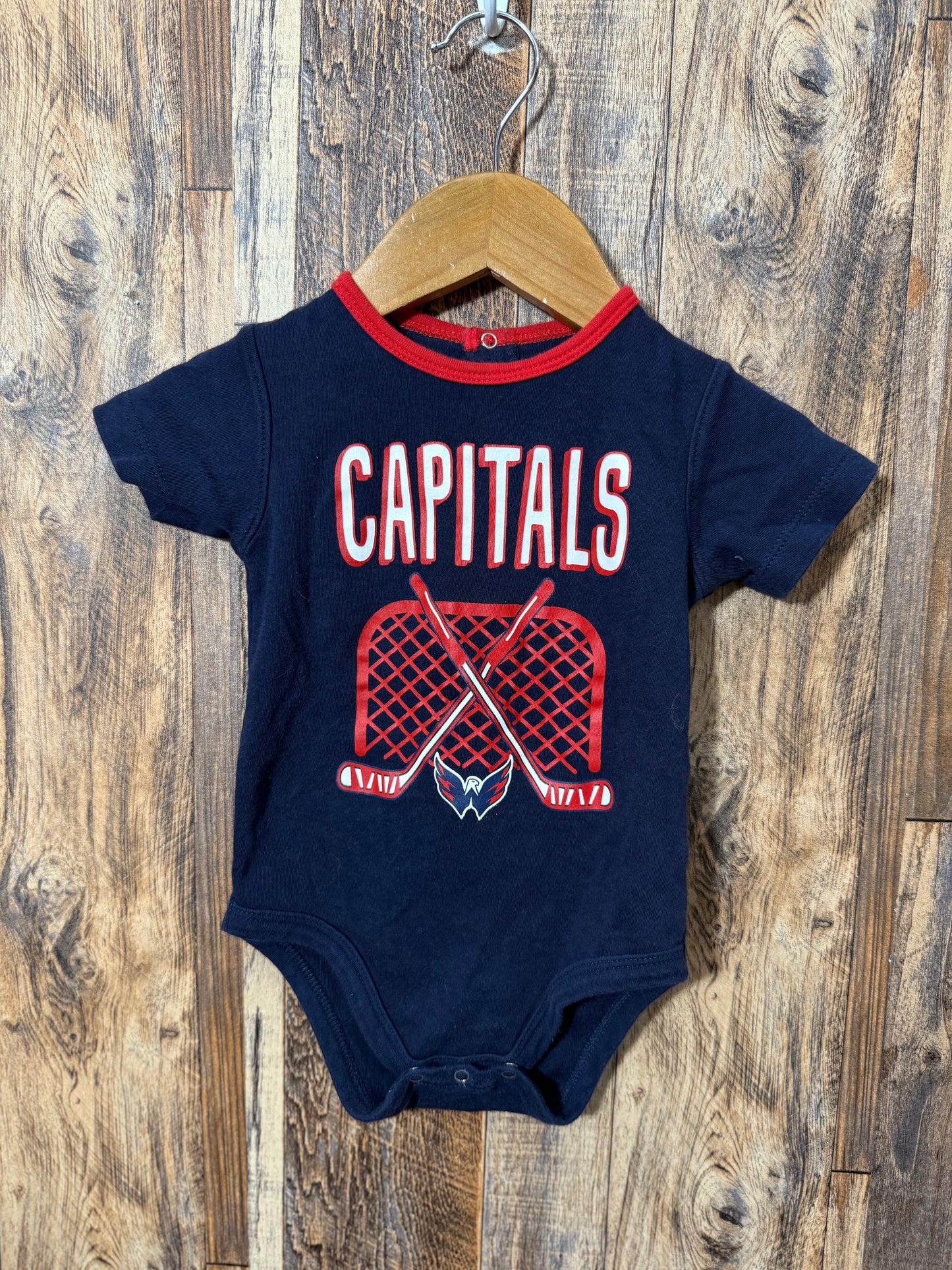 Capitals shirt, size 12m