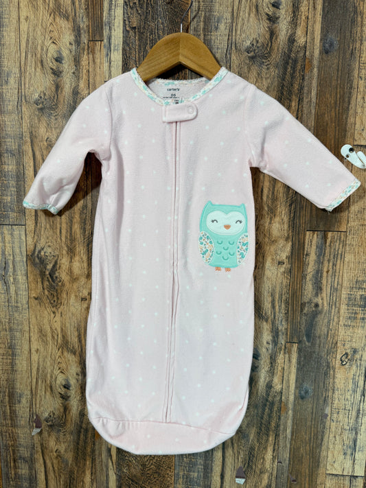 Fleece sleep sack, size OS