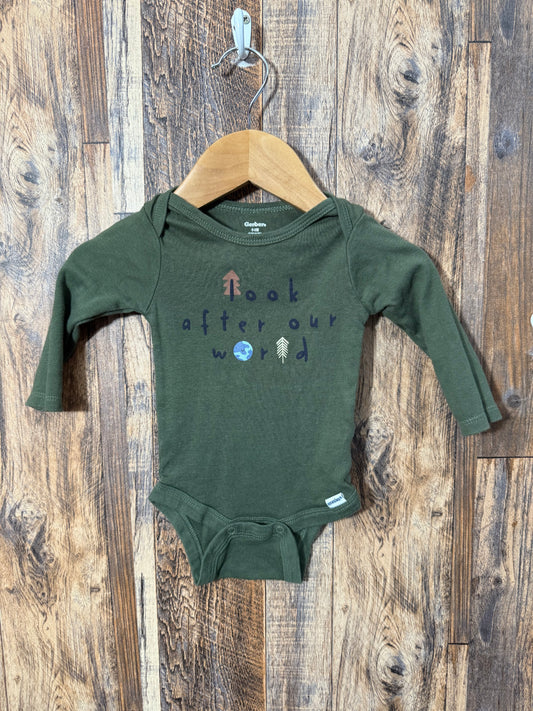 LS onesie, size 0-3m