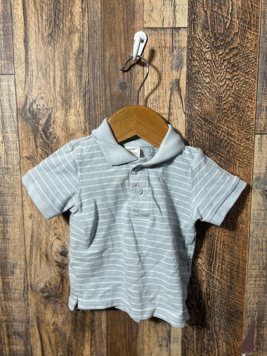 Organic cotton shirt, size 6m