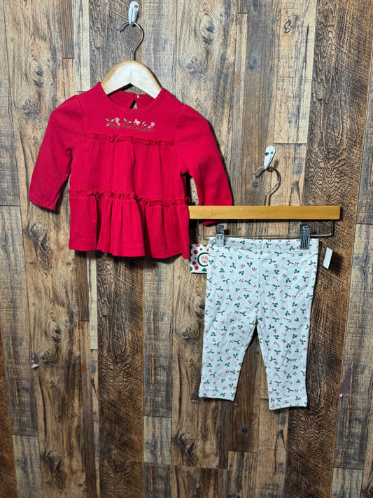 2pc holiday set NWT, size 9m