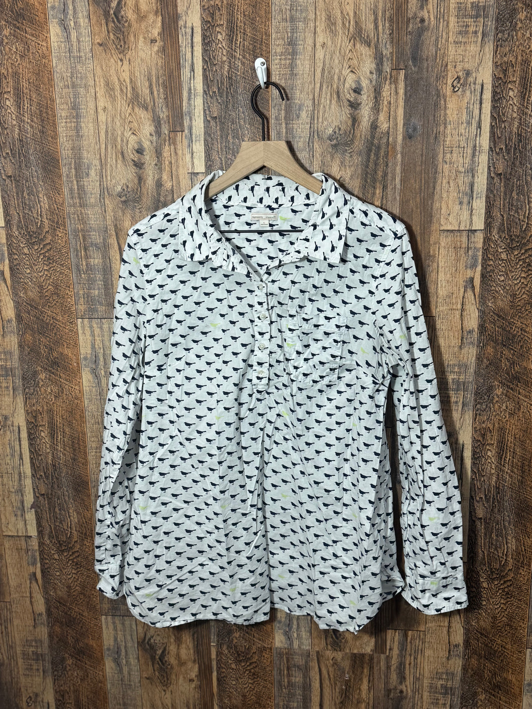 LS button up, size L