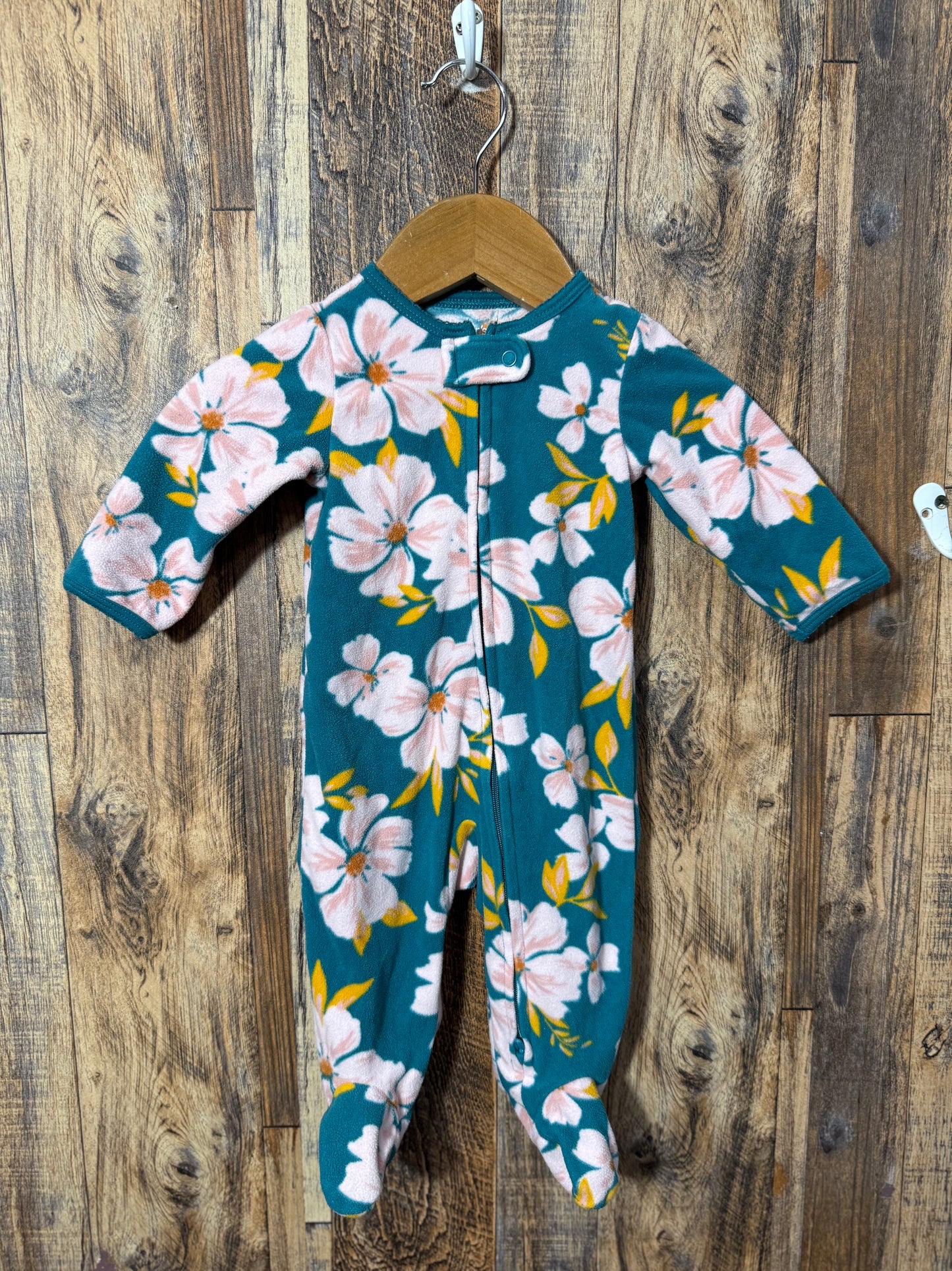 Fleece sleeper, size 3m