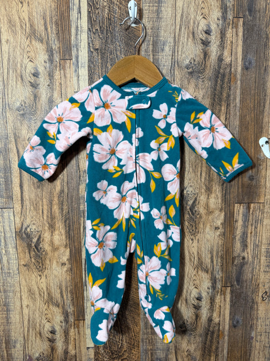Fleece sleeper, size 3m