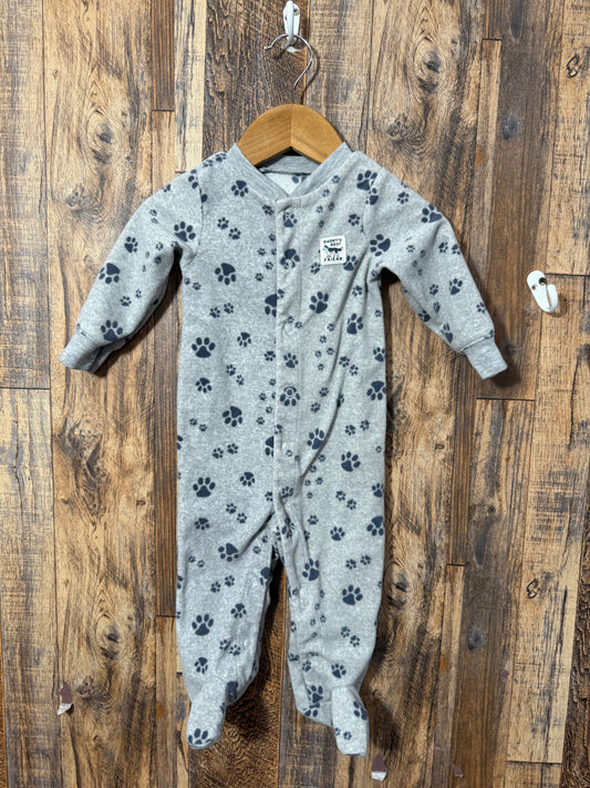 Fleece sleeper, size 9m
