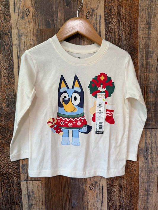 Holiday LS shirt NWT, size 3t