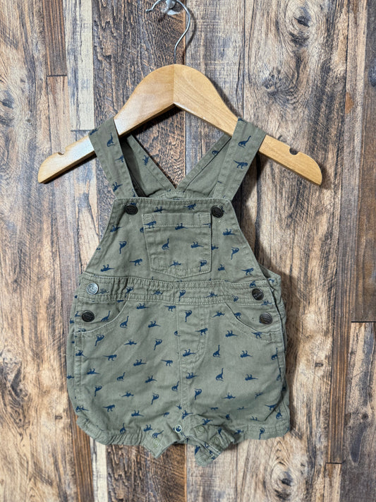 Overall shorts, size 3-6m