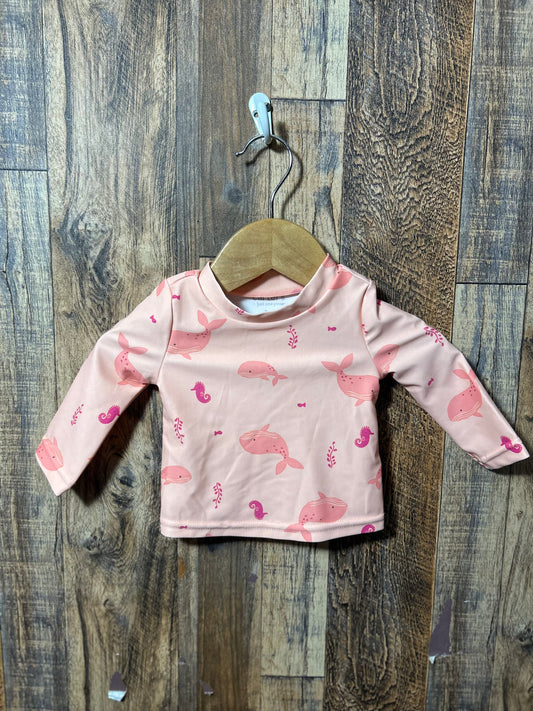 Swim shirt, size 3m