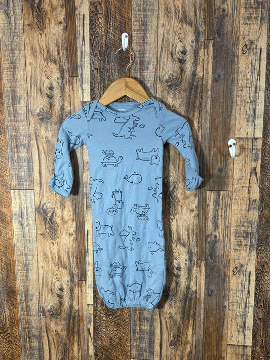 Sleep gown, size 3m