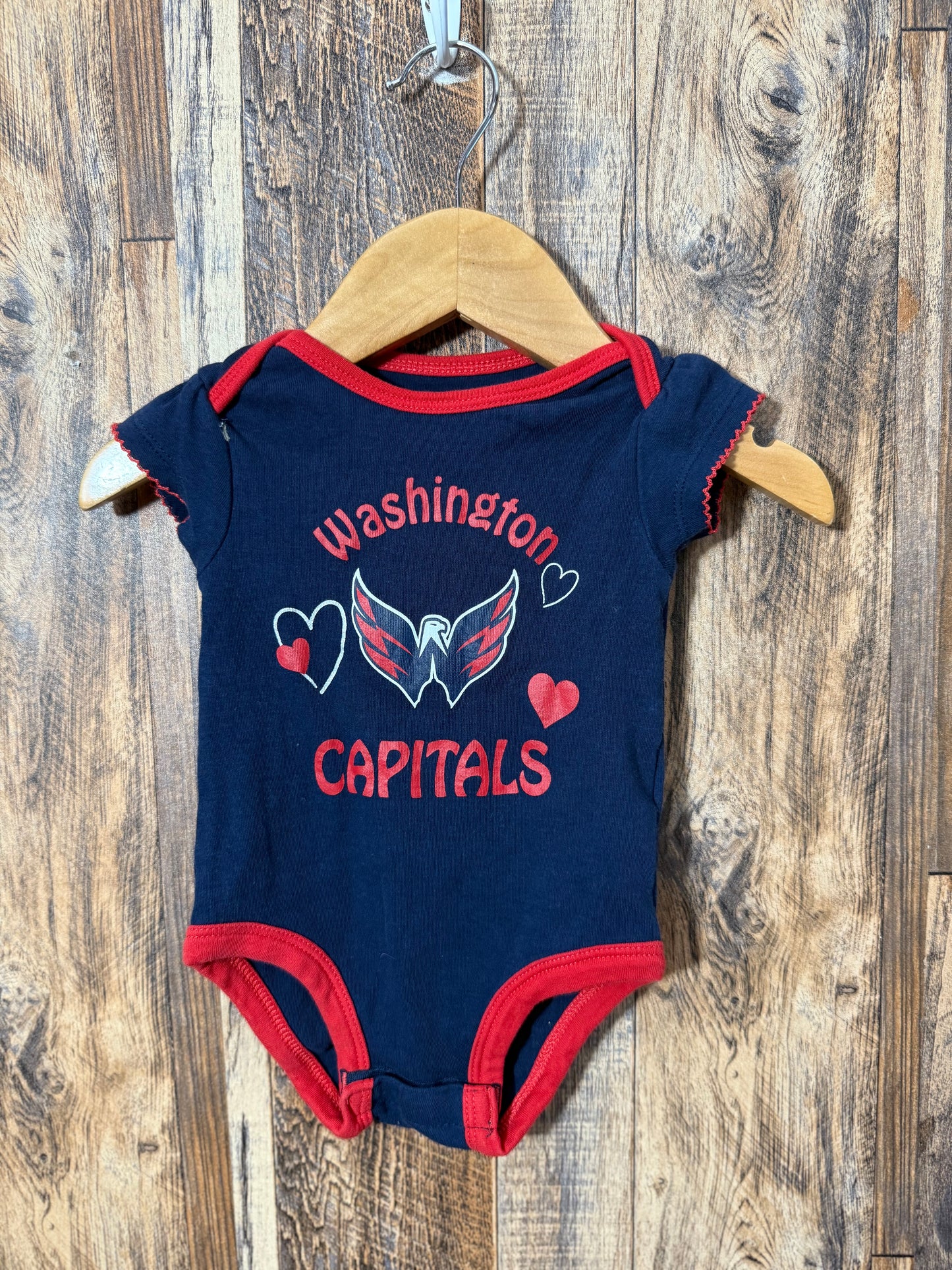 Capitals onesie, size 3-6m