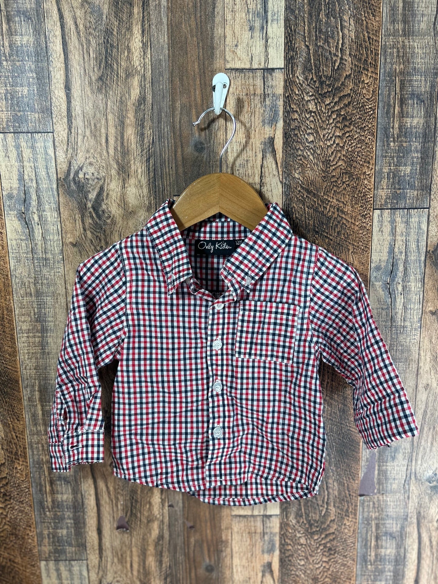 LS button up, size 12m