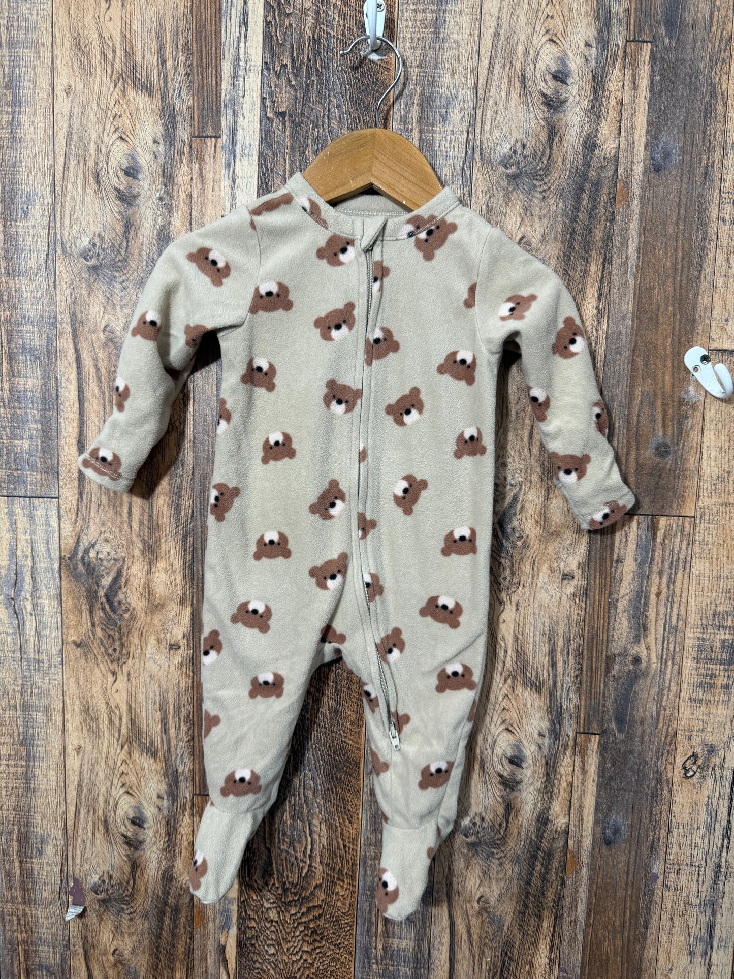 Fleece sleeper, size 3-6m