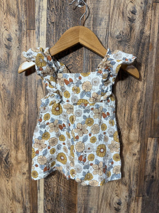 Organic cotton dress, size 3-6m