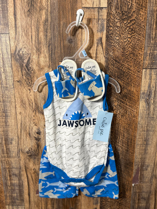 3pc set NWT, size 3-6m