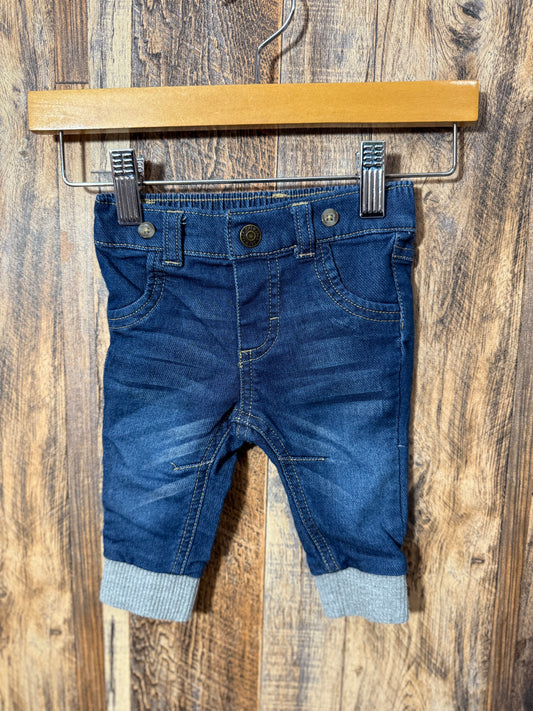 Jeans, size 0-3m