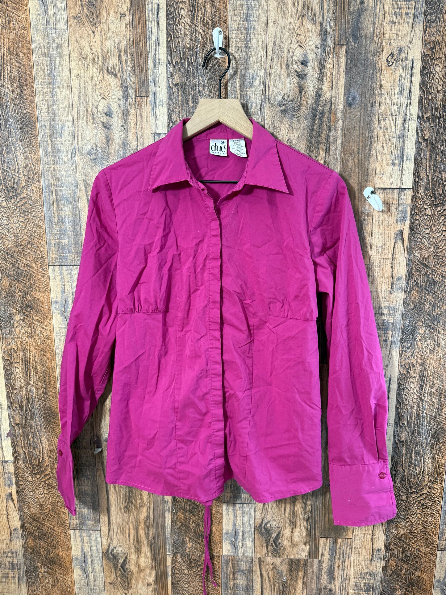 LS button up, size S