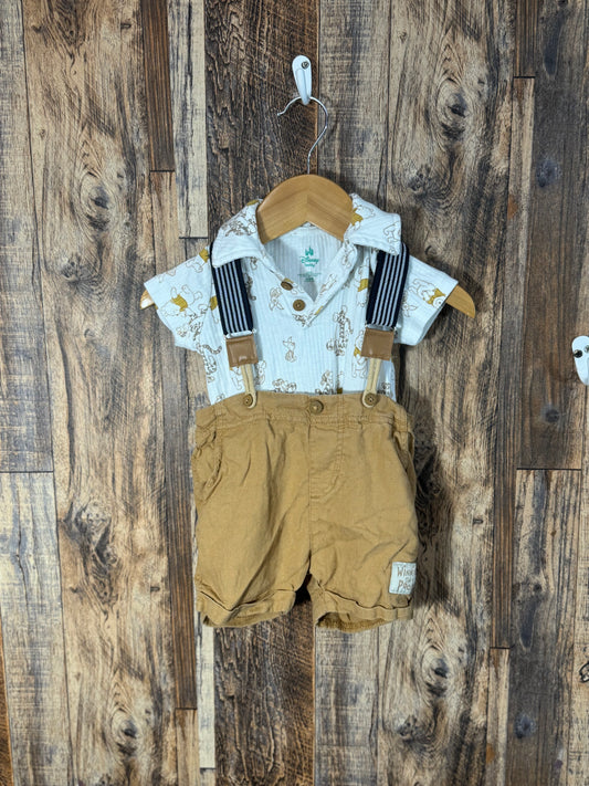 2pc set, size 3-6m