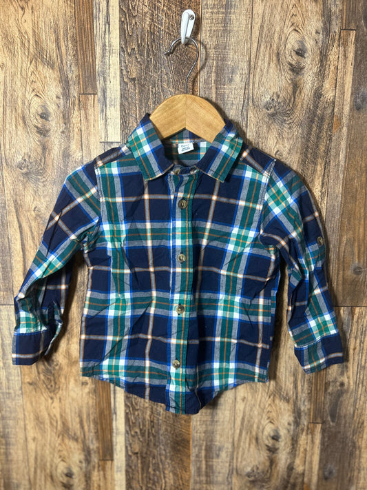 LS button up, size 2t