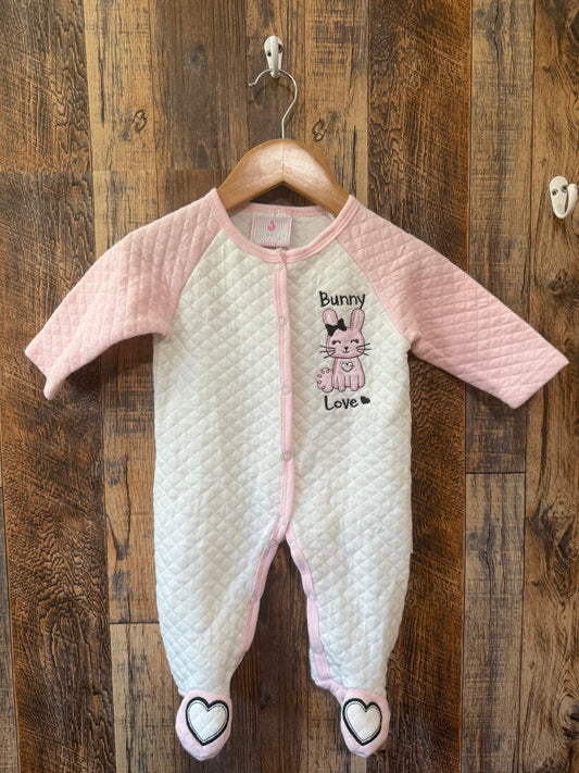 Quilted sleeper, size 0-3m