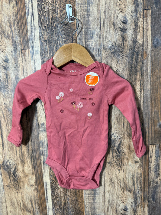 LS onesie, size 3m