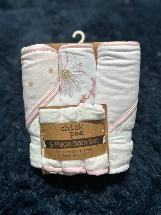 6pc bath set