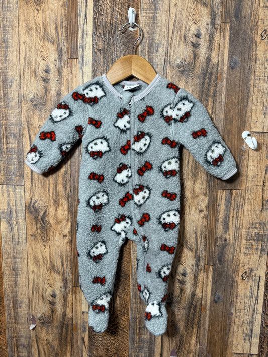 Fleece sleeper, size 6m