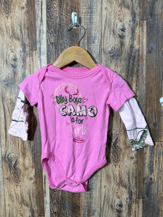 LS onesie, size 3-6m