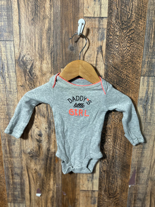 LS onesie, size NB
