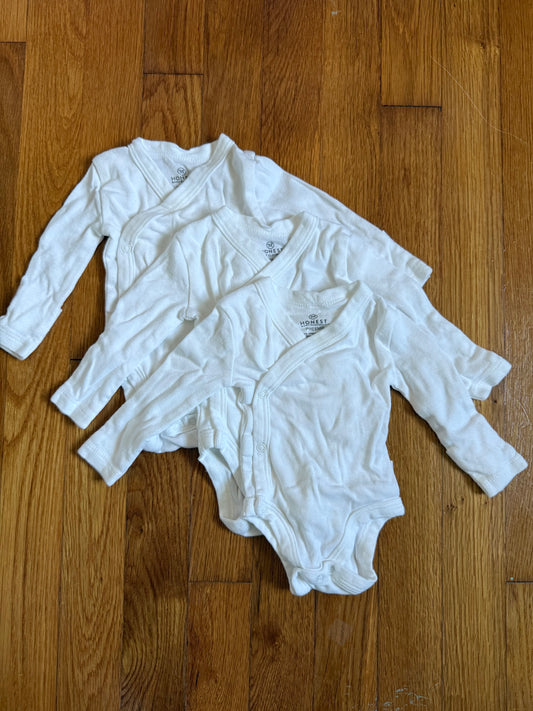 3pc organic cotton LS set, size P