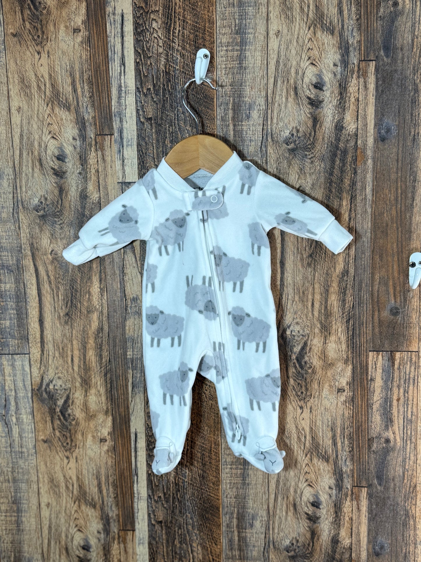 Fleece sleeper, size P