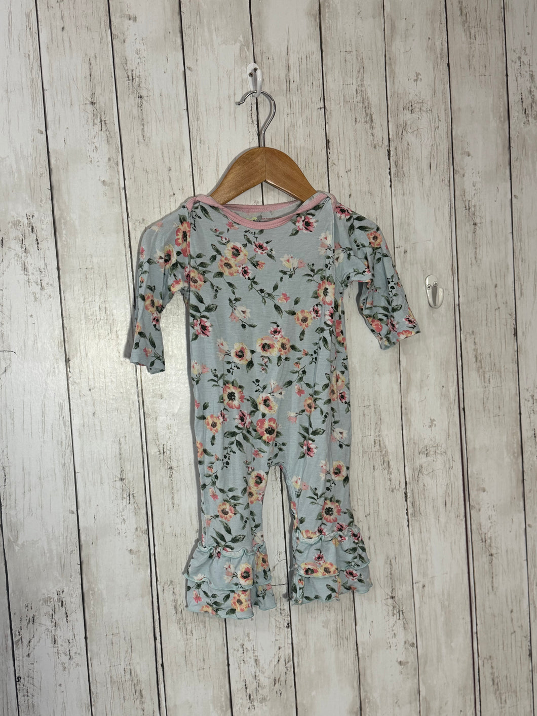 Rayon romper, size 6-9m