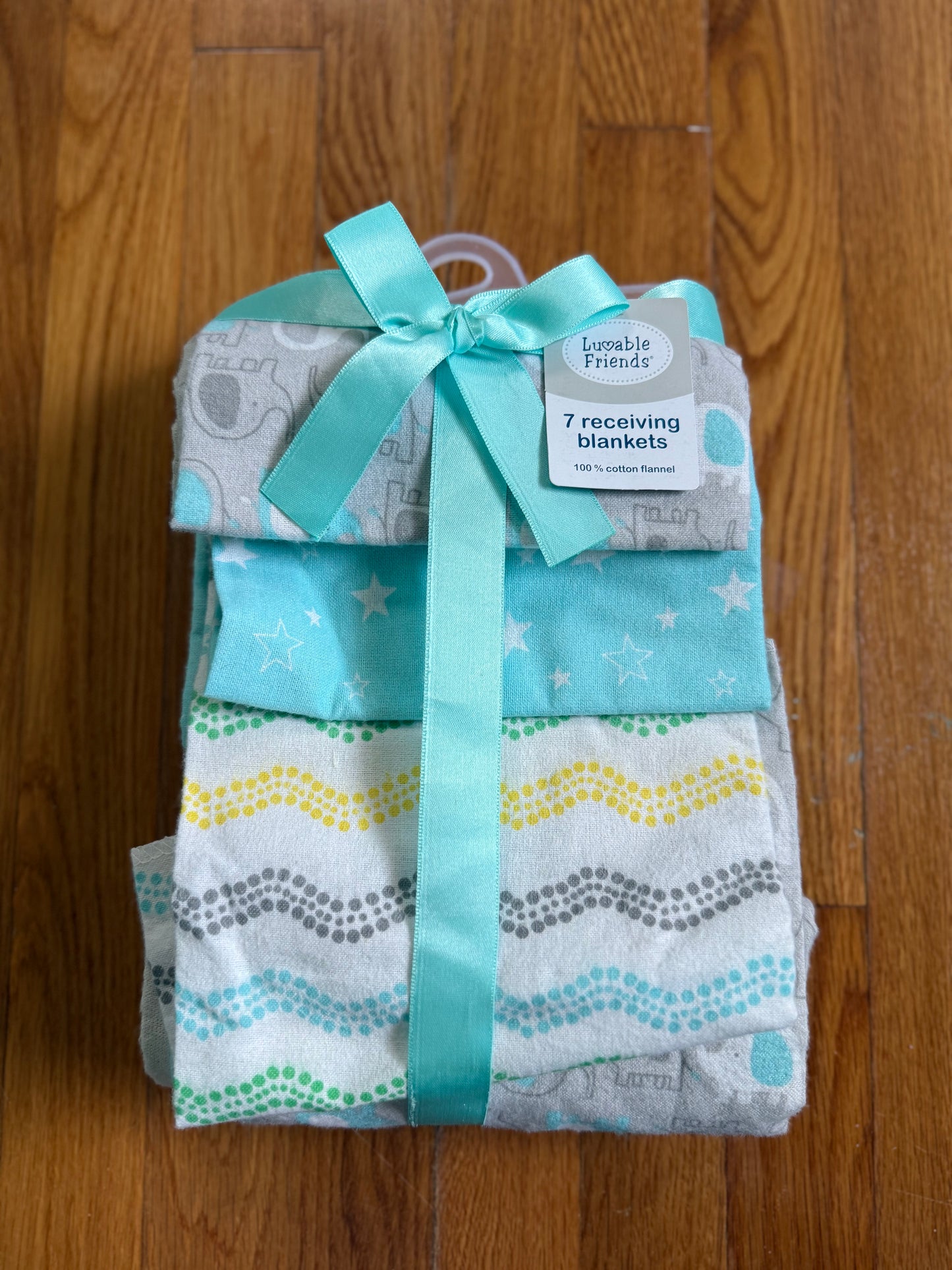 7ct receiving blankets