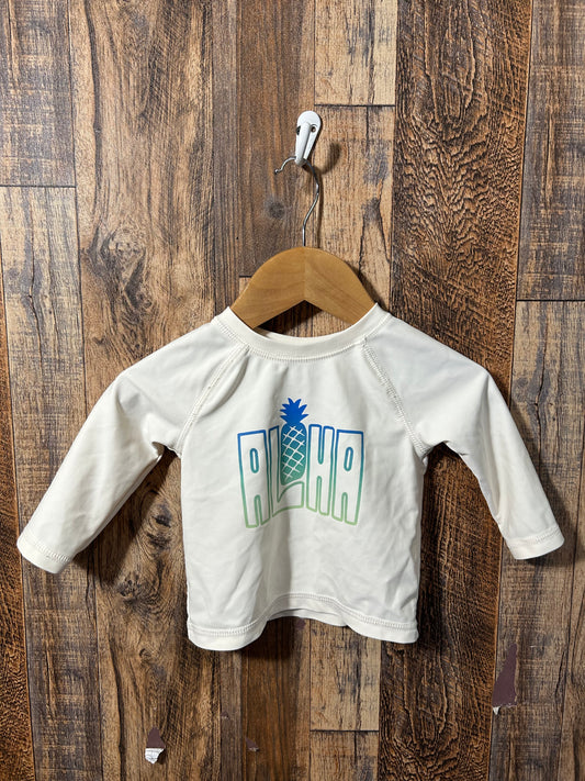 Swim shirt, size 3-6m