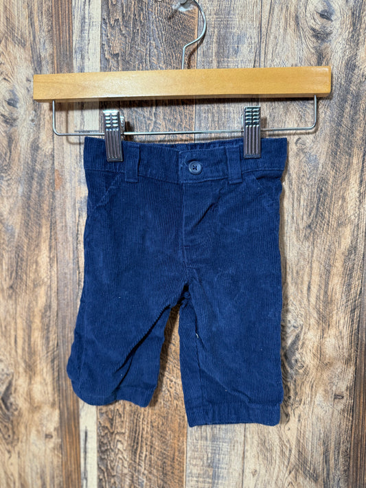 Corduroy pants, size 3m