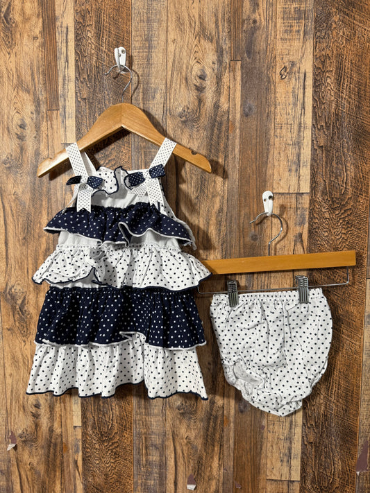 Dress w/lollies, size 18m