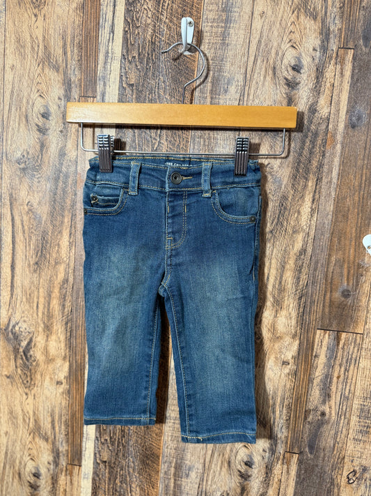 Skinny jeans, size 6-9m