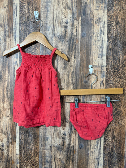 Dress w/lollies, size 6m