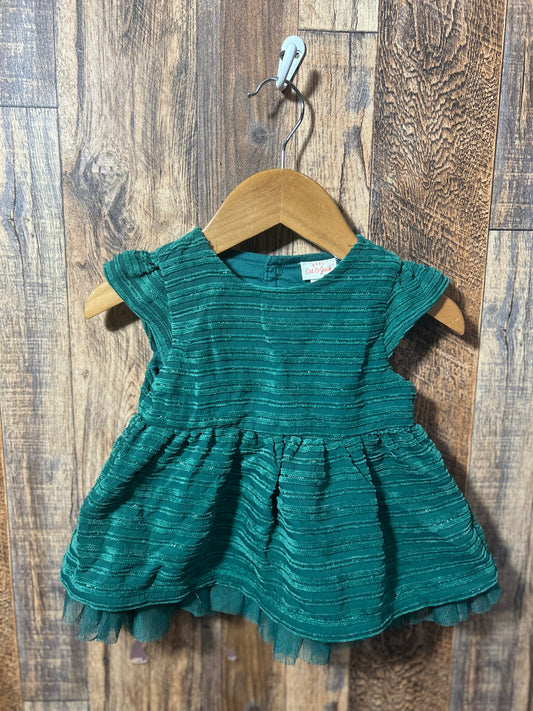 Holiday dress, size 6-9m