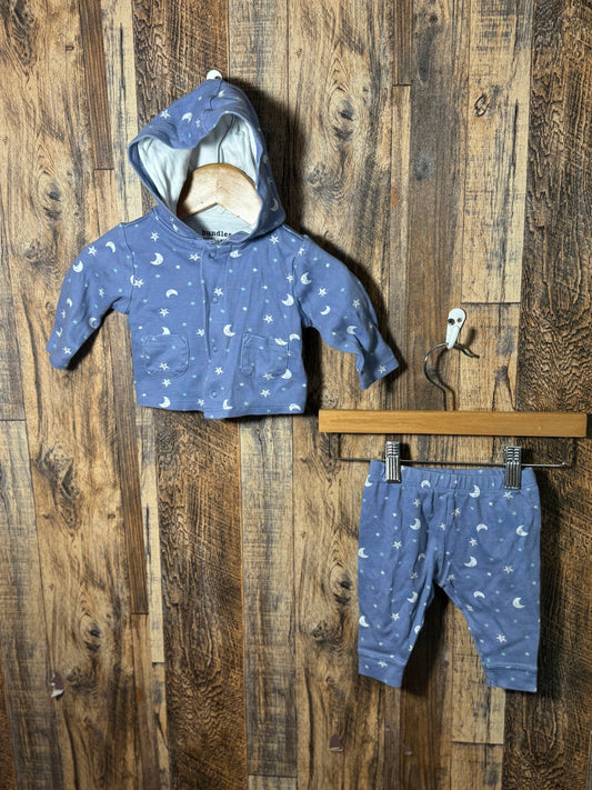 2pc set, size 0-3m