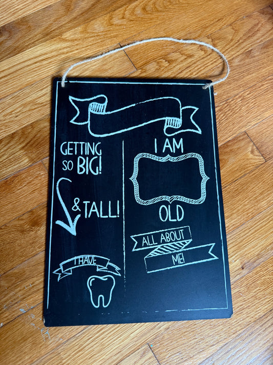 Milestone Chalk board