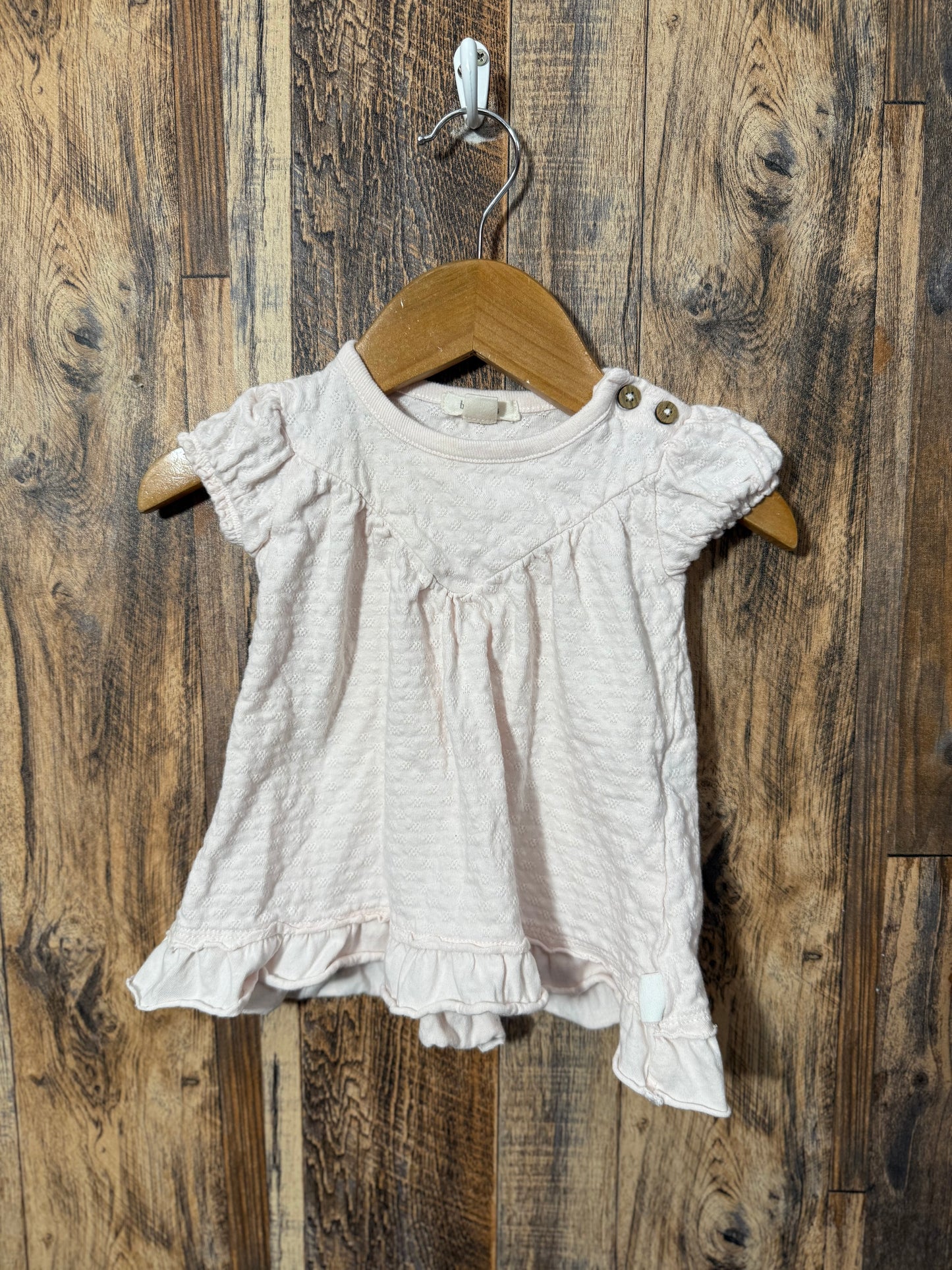 Organic cotton dress, size 0-3m