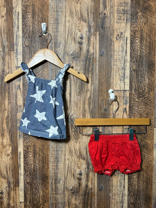 Patriotic 2pc set, size 3m