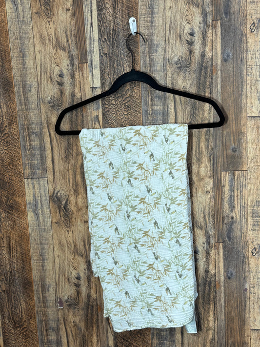 Toucan muslin blanket