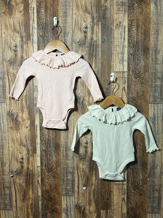 2pc LS shirt set, size 3-6m